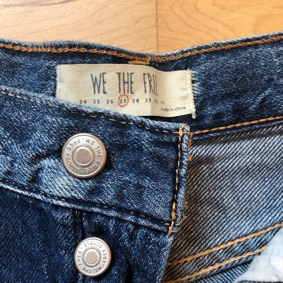 Free People Jean Shorts - Picture 2 of 5